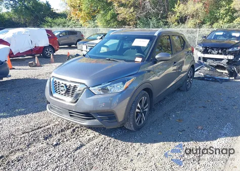 2020 Nissan Kicks Sv Xtronic Cvt z USA, uszkodzony, nr VIN 3N1CP5CV1LL534051